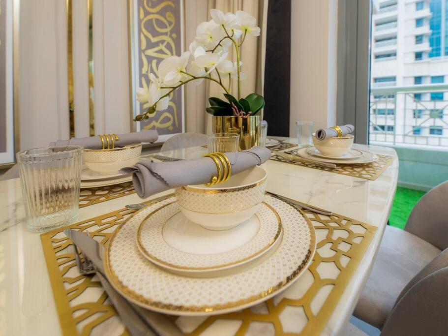 First Class 2Br With Full Burj Khalifa And Fountain View Dubai Buitenkant foto