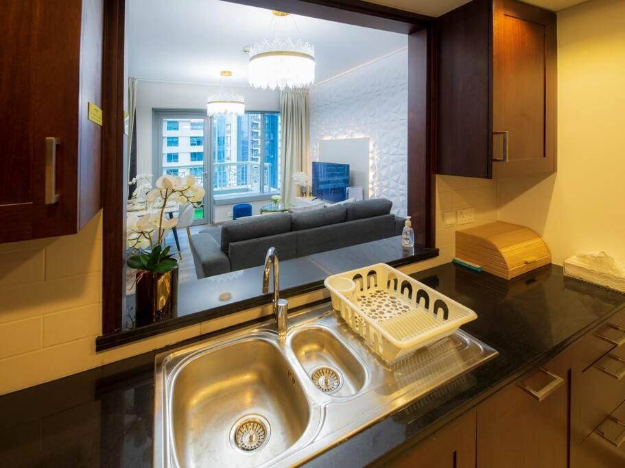 First Class 2Br With Full Burj Khalifa And Fountain View Dubai Buitenkant foto