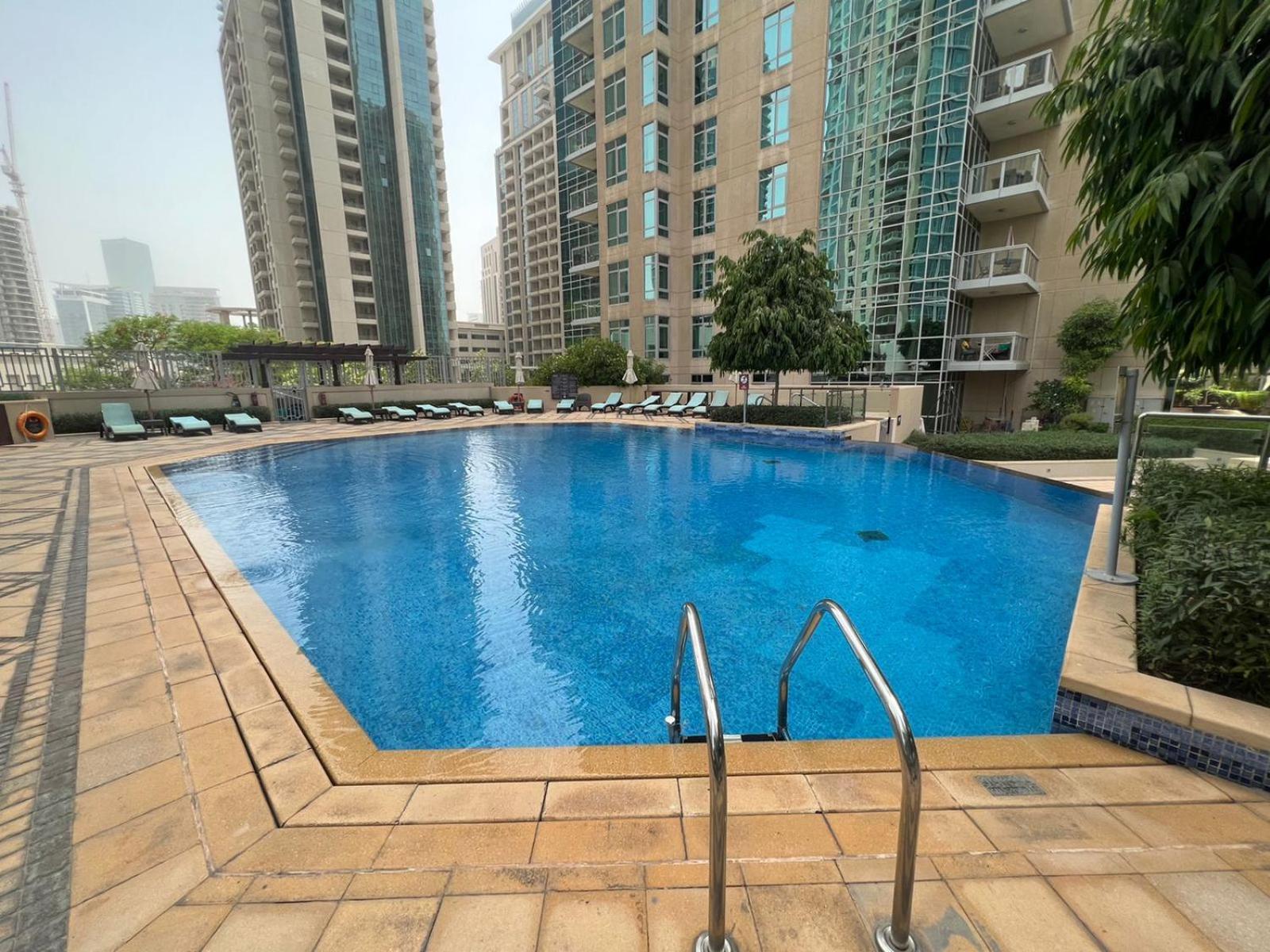 First Class 2Br With Full Burj Khalifa And Fountain View Dubai Buitenkant foto