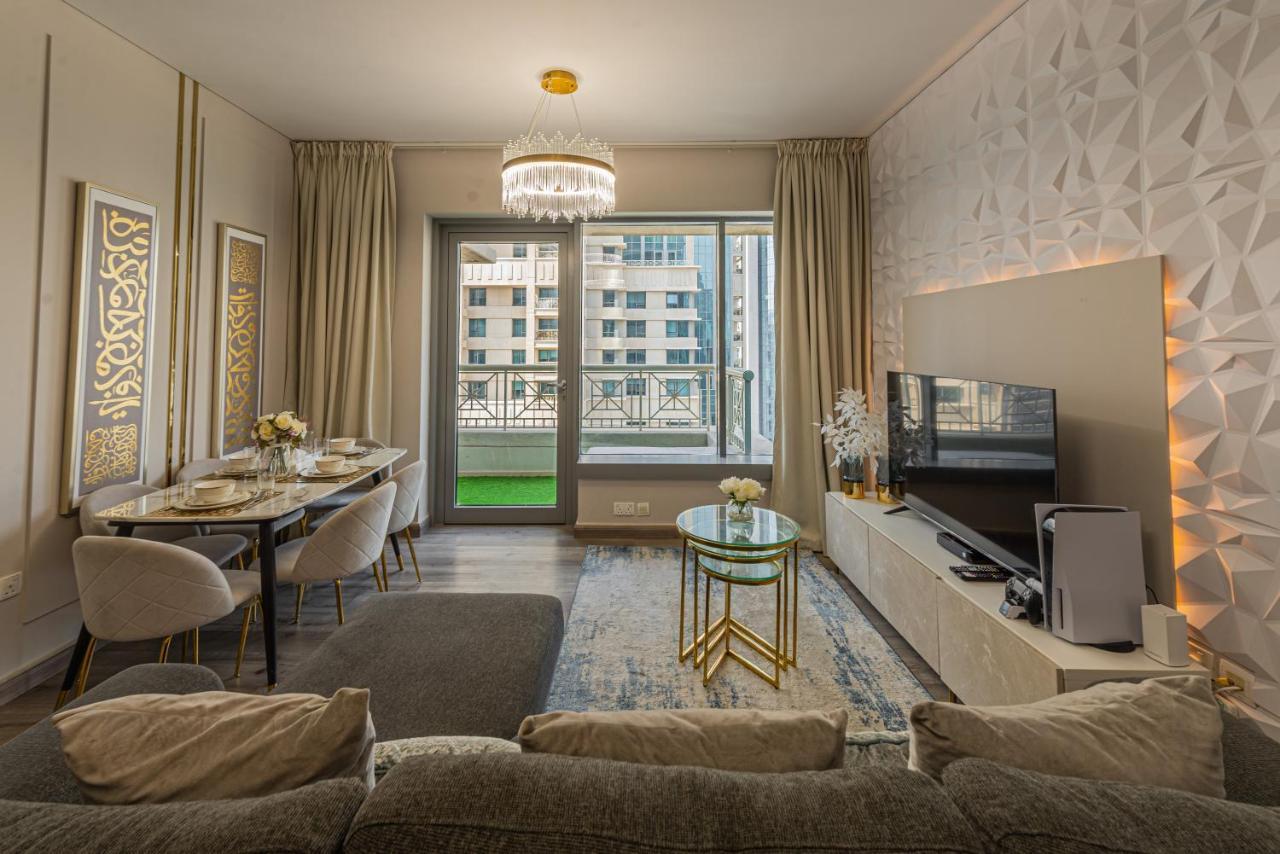 First Class 2Br With Full Burj Khalifa And Fountain View Dubai Buitenkant foto